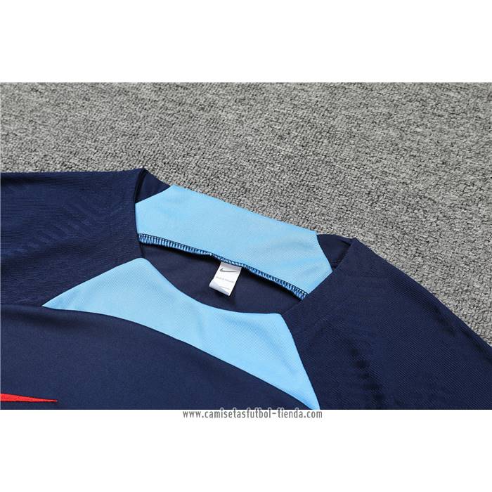 Chandal del Barcelona 2022 2023 Manga Corta Azul - Pantalon Corto